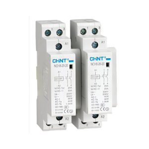 CHINT NCH8-20/20 2P 20A CONTACTOR ALUMBRADO RIEL DIN 220V 60HZ