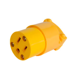COOPER 4887 TOMA AEREO VINYL POLARIZADO. 15A 3 POLOS 125V