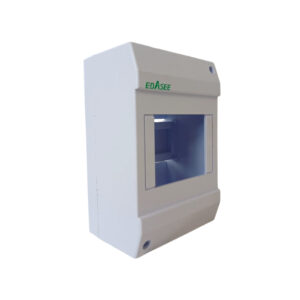 EBASEE CAJA D/RIEL SBTO. 4E PLAST. S/TAPA