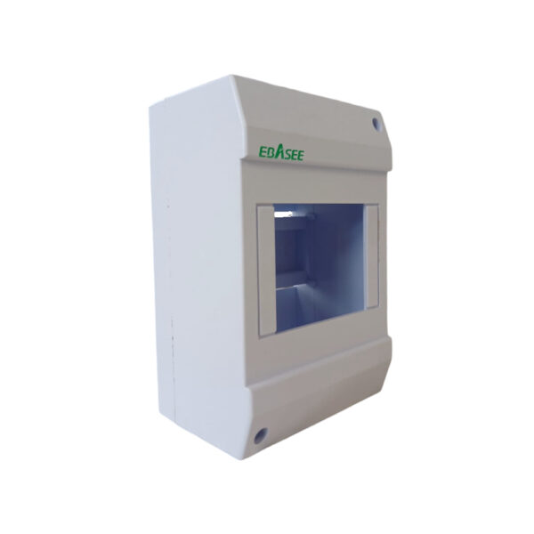 EBASEE CAJA D/RIEL SBTO. 4E PLAST. S/TAPA