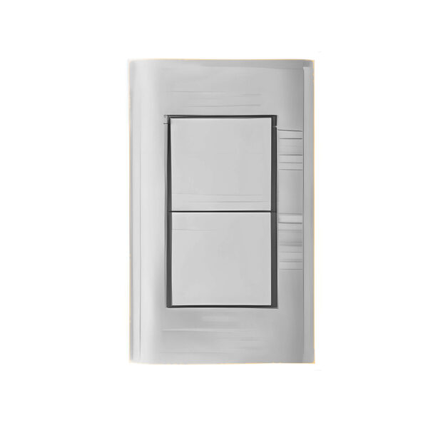 GENERAL LED CONM. DOBLE BALANCIN ANCHO PLATEADO