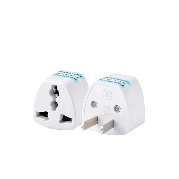 ADAPTADOR BAK. MULTIPLE UNIVERSAL 10A /250V NEGRO/BLANCO/GRIS IMP CH