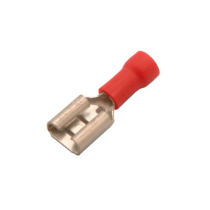 TERMINAL HEMBRA 1/4 ROJO 22-18 5110B